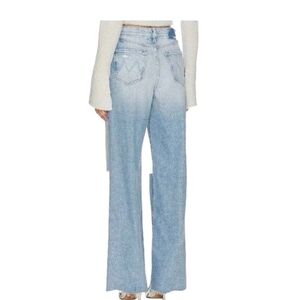 MOTHER Superior Spinner Zip Heel Chew Jeans Sz 28